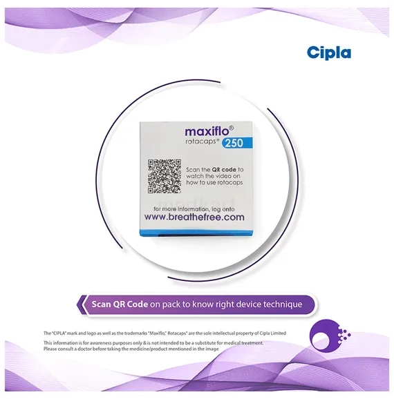 maxiflo 250mcg rotacap 30's